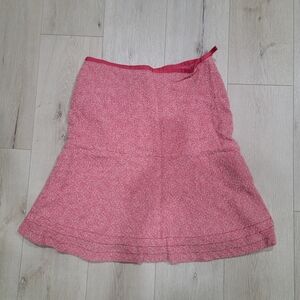 Ann Taylor Pink Textured Skirt
